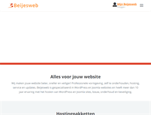 Tablet Screenshot of beijesweb.nl